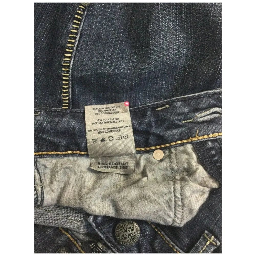 Silver Jeans Co Aiko Mid Rise Bootcut Jeans Womens Blue 27x33 - Image 11