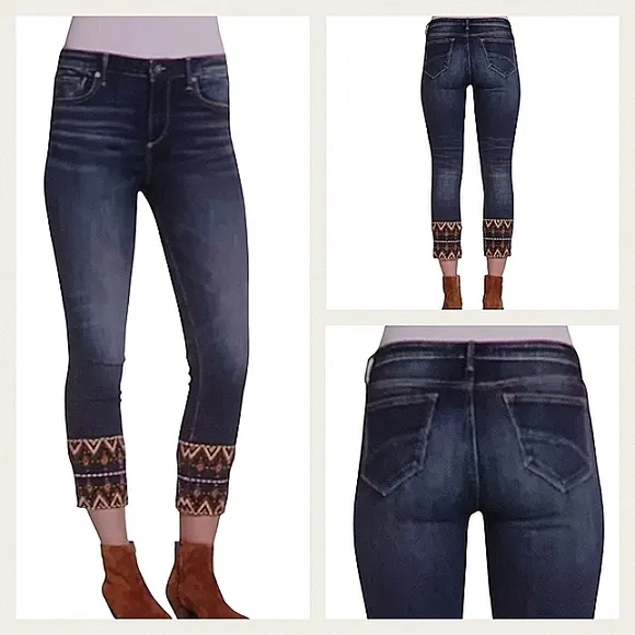 Driftwood Colette Cropped EUC $149 Size 29   J1678 - Image 2