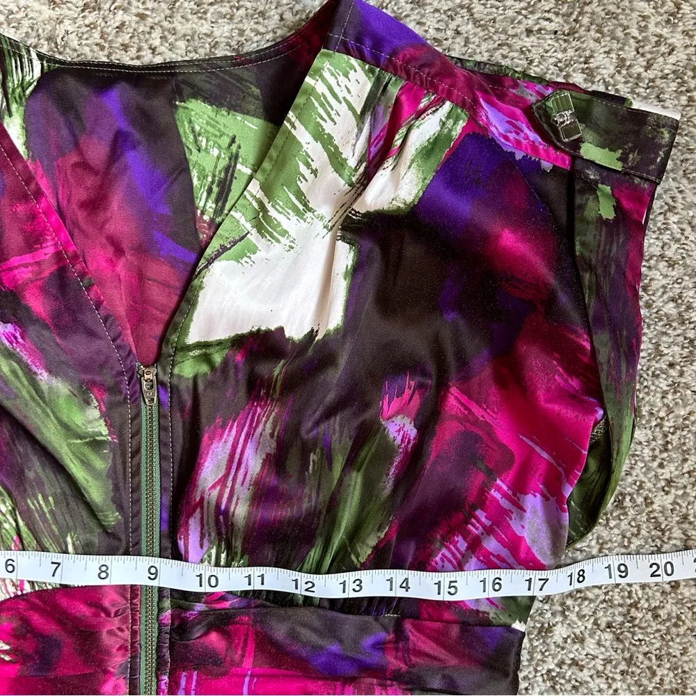 🦋 Vintage Pink Purple Multicolored V - Image 4