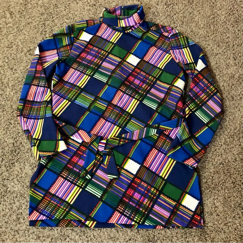 Vintage Sunny South Fashions Belted Blouse Womens 30 Used Dallas Size undefined - Image 5