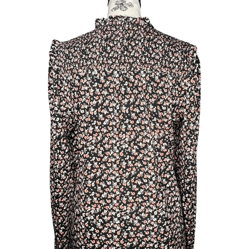 Mason & Belle SMALL Lilou Smock Neck Knit Top - Stitch Fix Ruffle Floral Blouse - Image 11