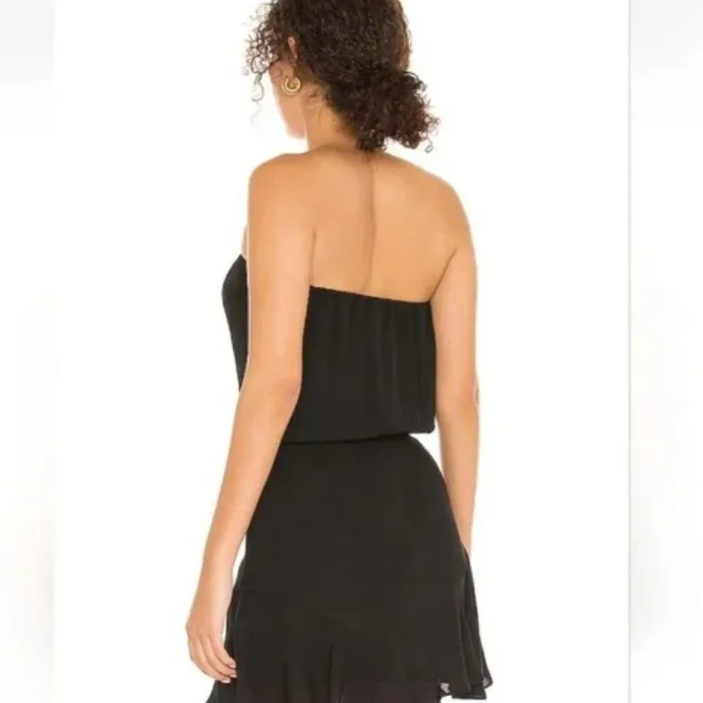 NWT Krisa Strapless Mini Dress Black Small - Image 2