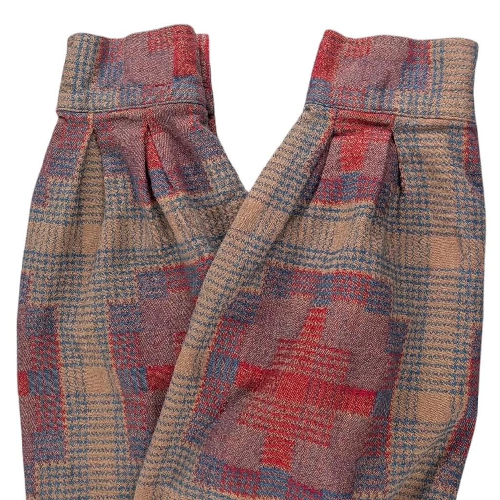 Free People We The Free Keep It Cozy Jacquard Shirt Jacket Red Combo Large  F362 - Image 7