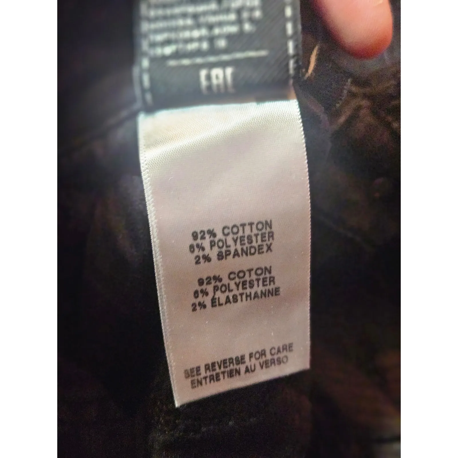 7 For All Mankind Black Denim Paperbag Waist Jeans Size 28 - Image 6