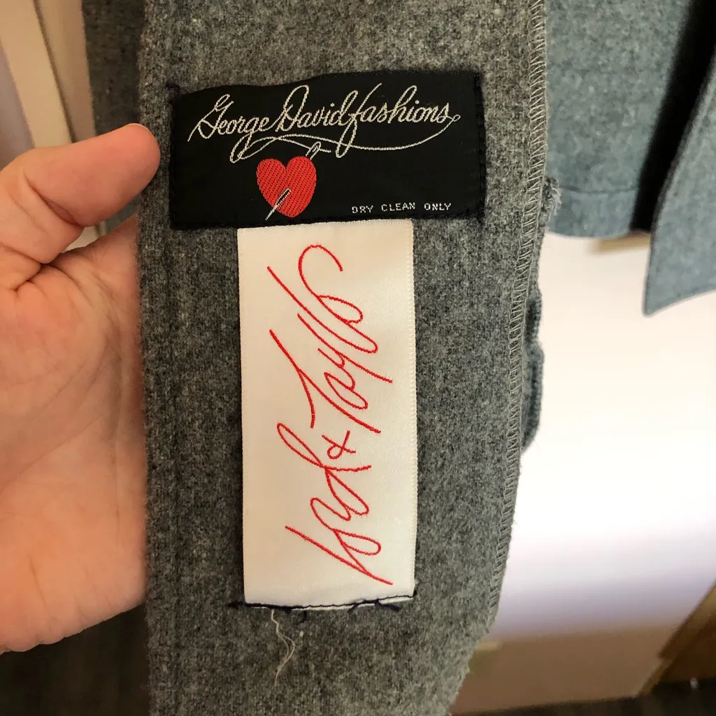 VINTAGE George David Fashions x Lord and Taylor Wool Blazer - Image 2