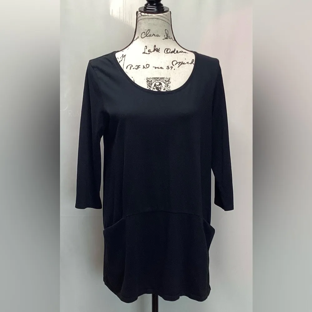j Jill tunic. Black size Medium - Image 8