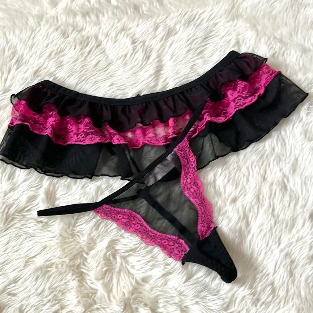 Naughty School Girl Costume Set Black Size undefined - Image 8