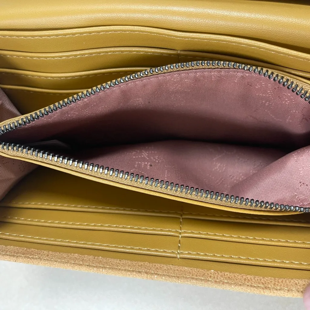 Stella McCartney Falabella Vegan Long Wallet - Yellow-Gold - Preowned - Image 12