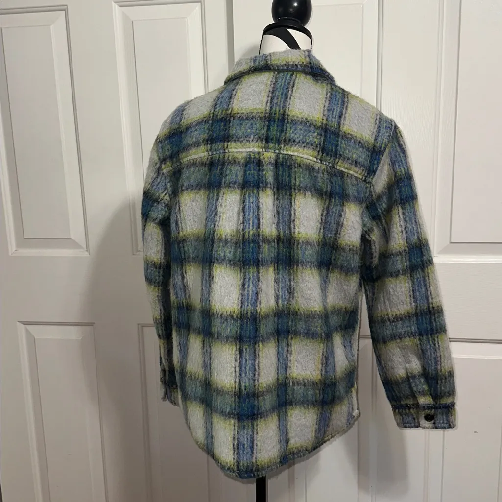 Rails NWT Turner Shacket in Cobalt Lime Smoke - Image 3