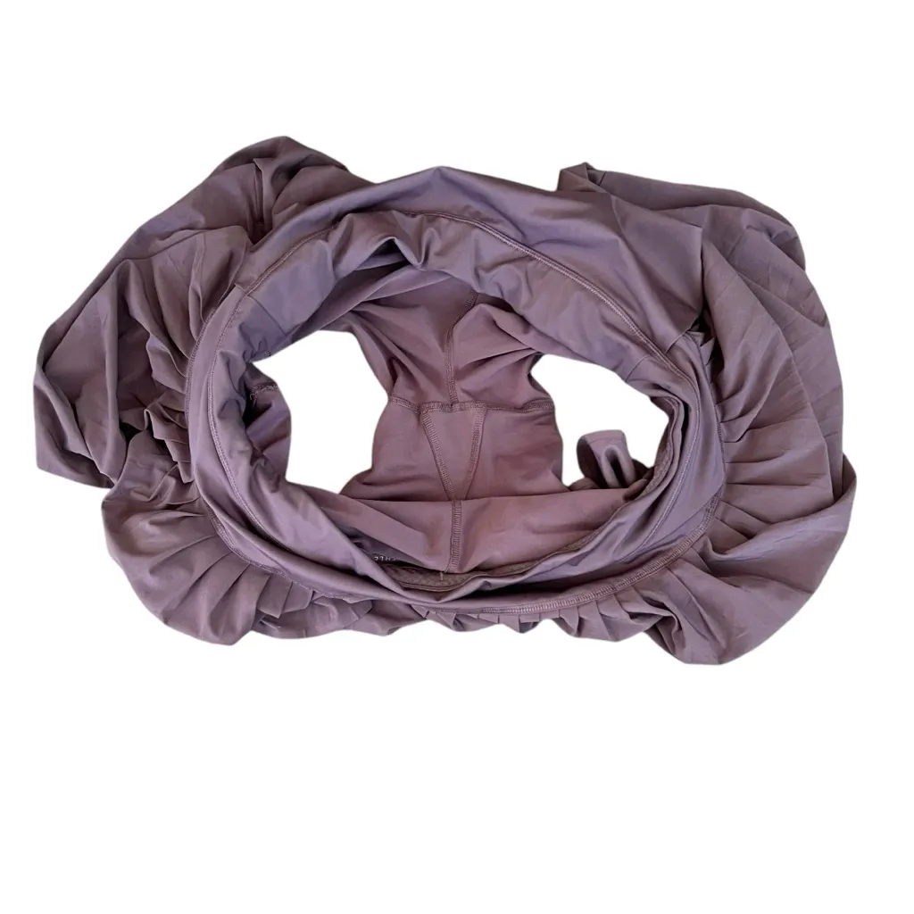 Athleta Women’s Advantage Pleated Skort XL Damask Mauve Purple Tennis Pickleball - Image 11