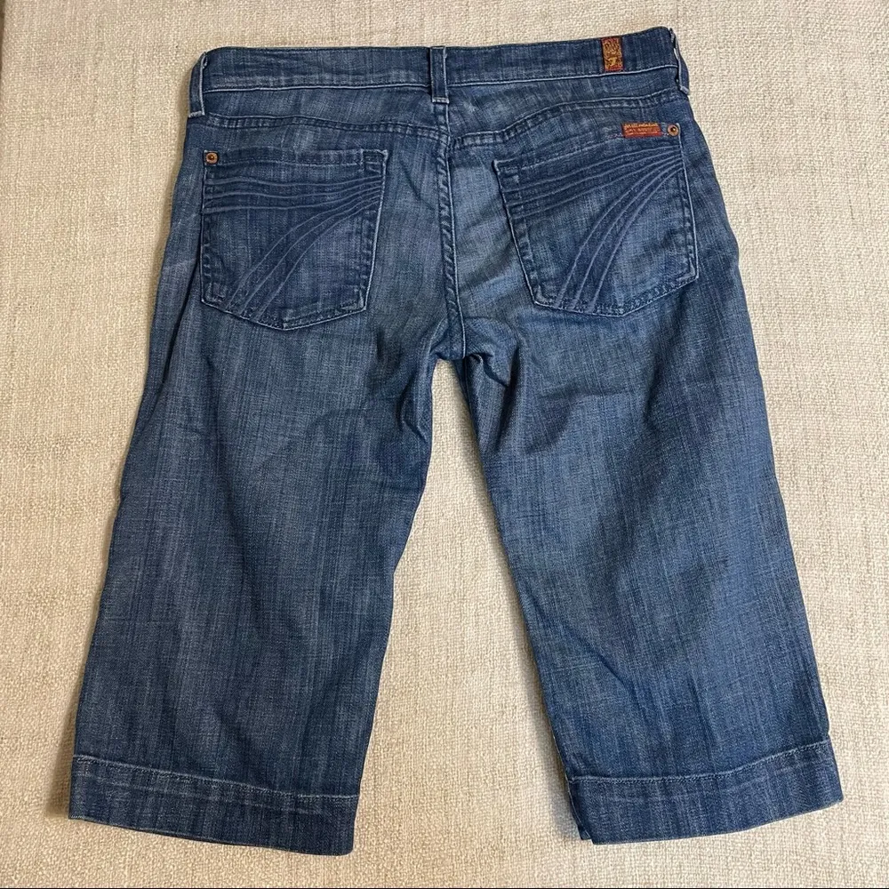 7 For All Mankind Dojo Women’s Jean Shorts - Image 3