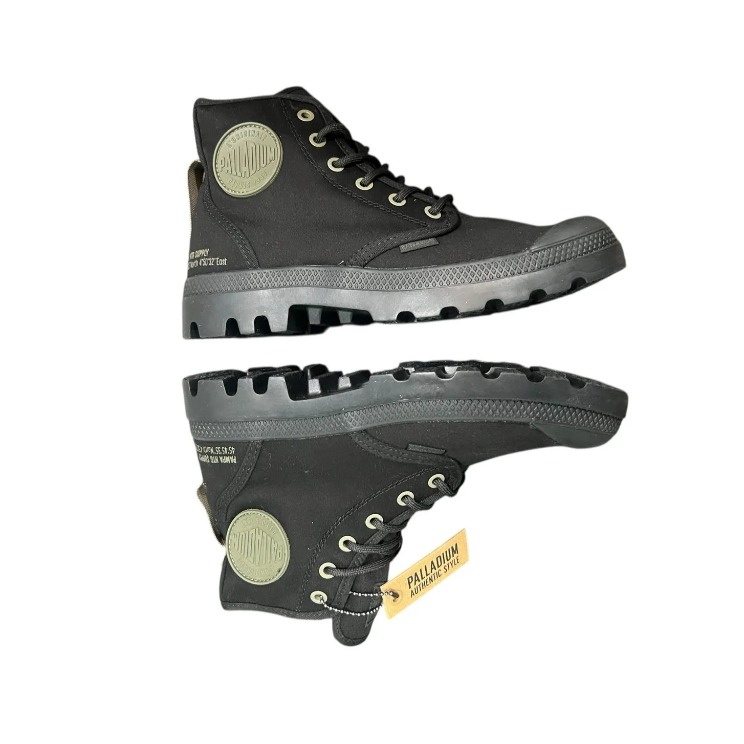 NIB! Palladium Women's Pampa Hi-Top Lug Sole Sneakers - Size 7 - Image 6