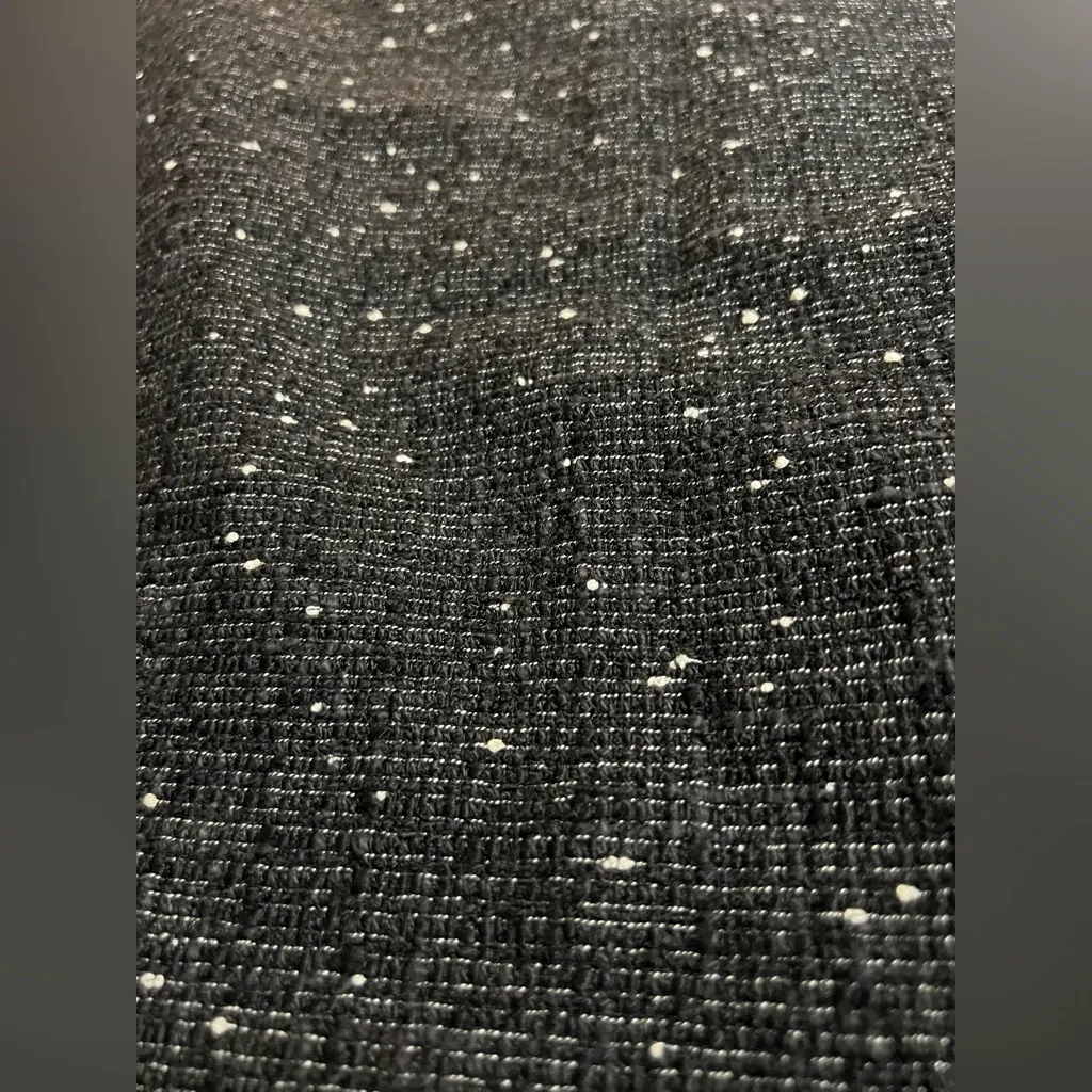 Ann Taylor Charcoal Tweed Pencil Skirt 10 - Image 2