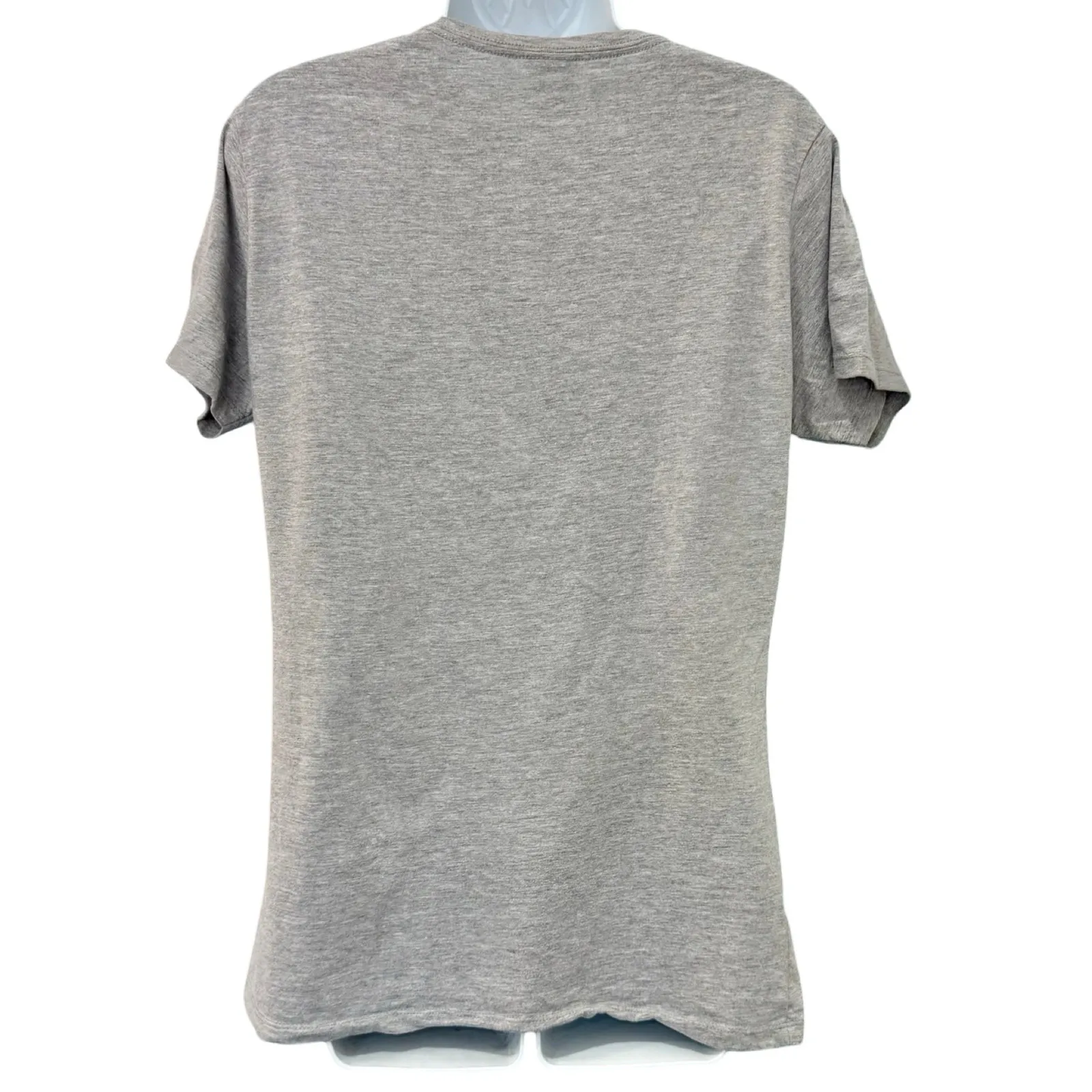 Disney Mickey Mouse Ears Friends Gray Christmas Holiday Tee Shirt Women's size L - Image 8