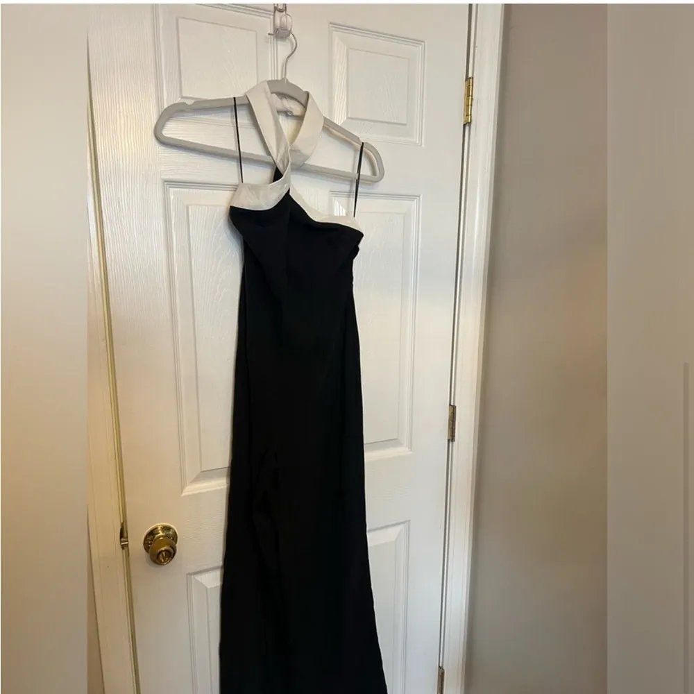 superdown Laurien Cross Front Jumpsuit in Black - Image 4