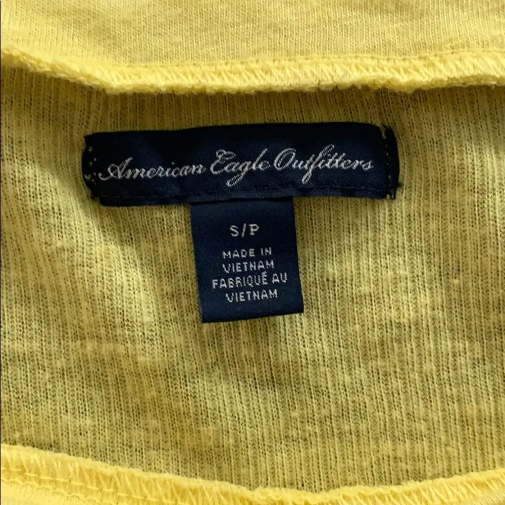 American Eagle  yellow top - Image 2