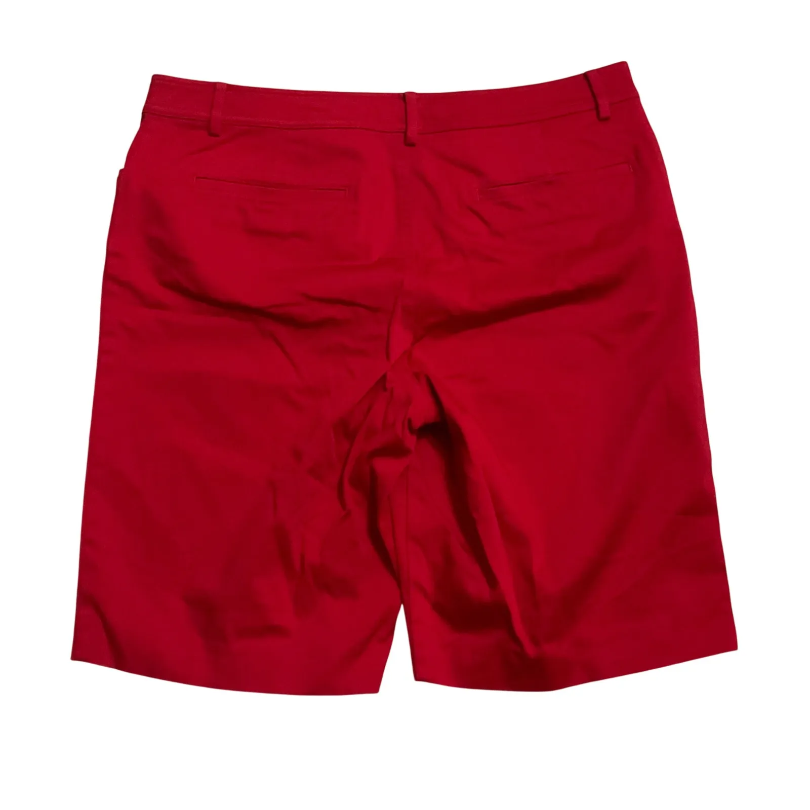 Lauren Ralph Lauren Women Red Zipper Pocket Golf Shorts Size 12 - Image 4