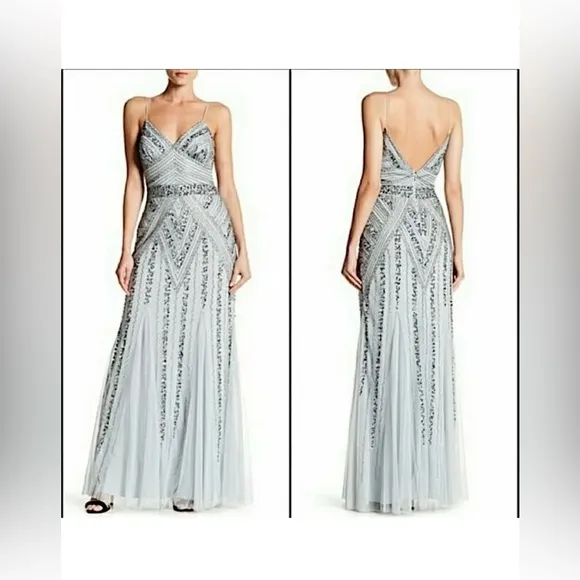 Marina embellished gown Size 4 - Image 2