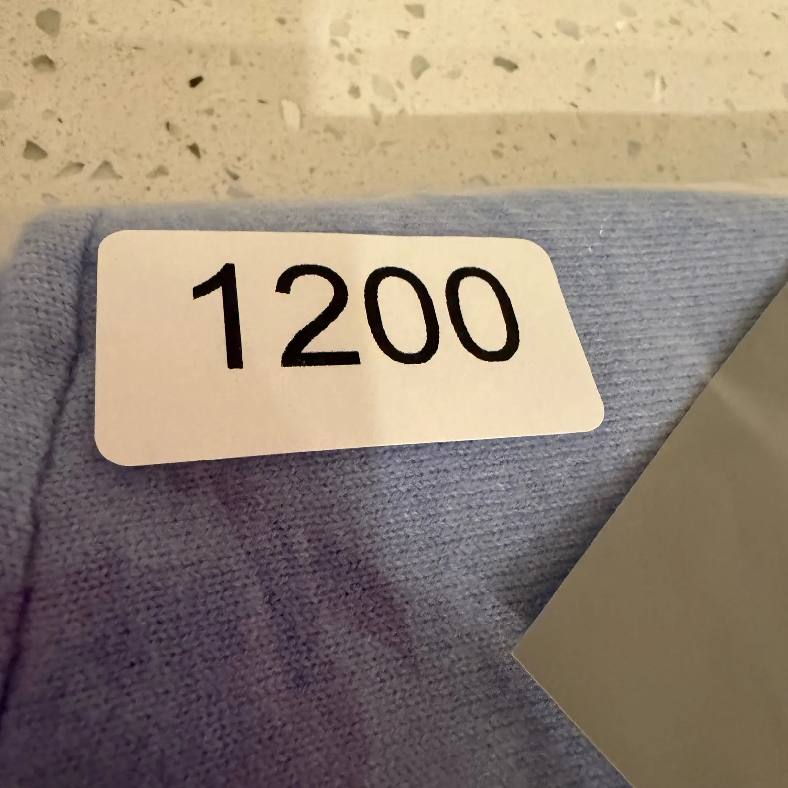 Marled Reunited Clothing Knit Cropped Sweater Women's Medium Blue Minimalist - Image 10