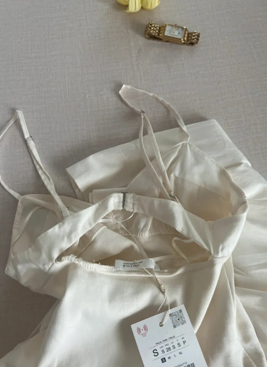 Zara white midi dress  - Image 9