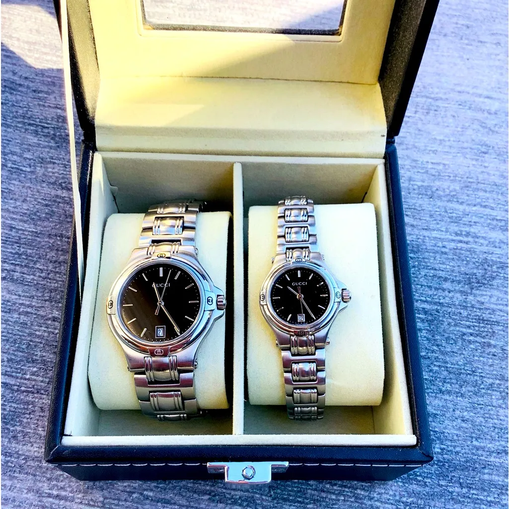 Authentic GUCCI watches for HER👒and HIM 🎩 - Image 6