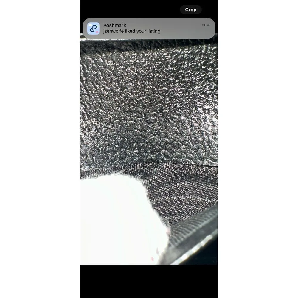 Gucci G Logo‎ Clip Black Leather Wallet - Image 8