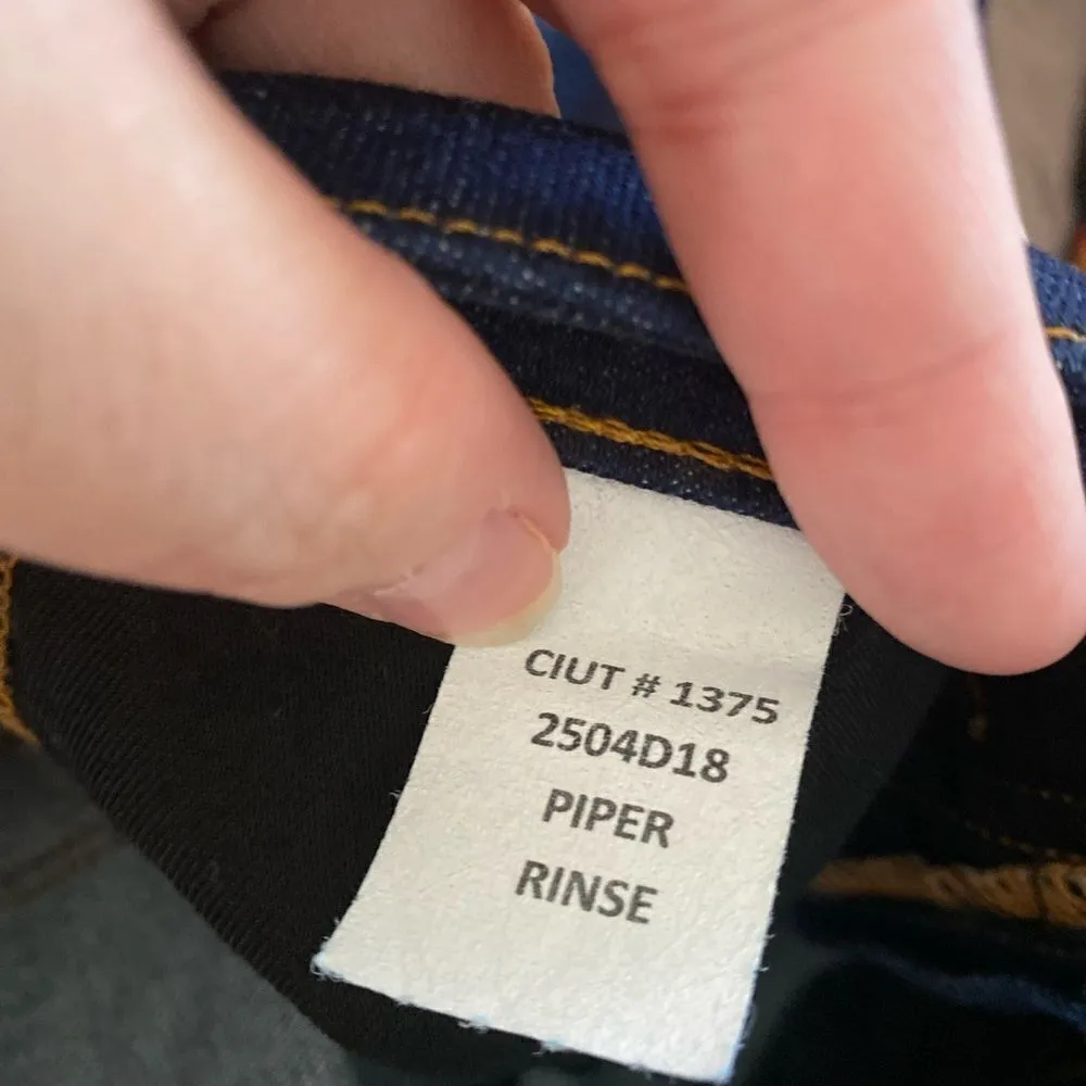 NWT L’Agence Piper high rise button detail skinny jeans size 25 93% cotton - Image 4