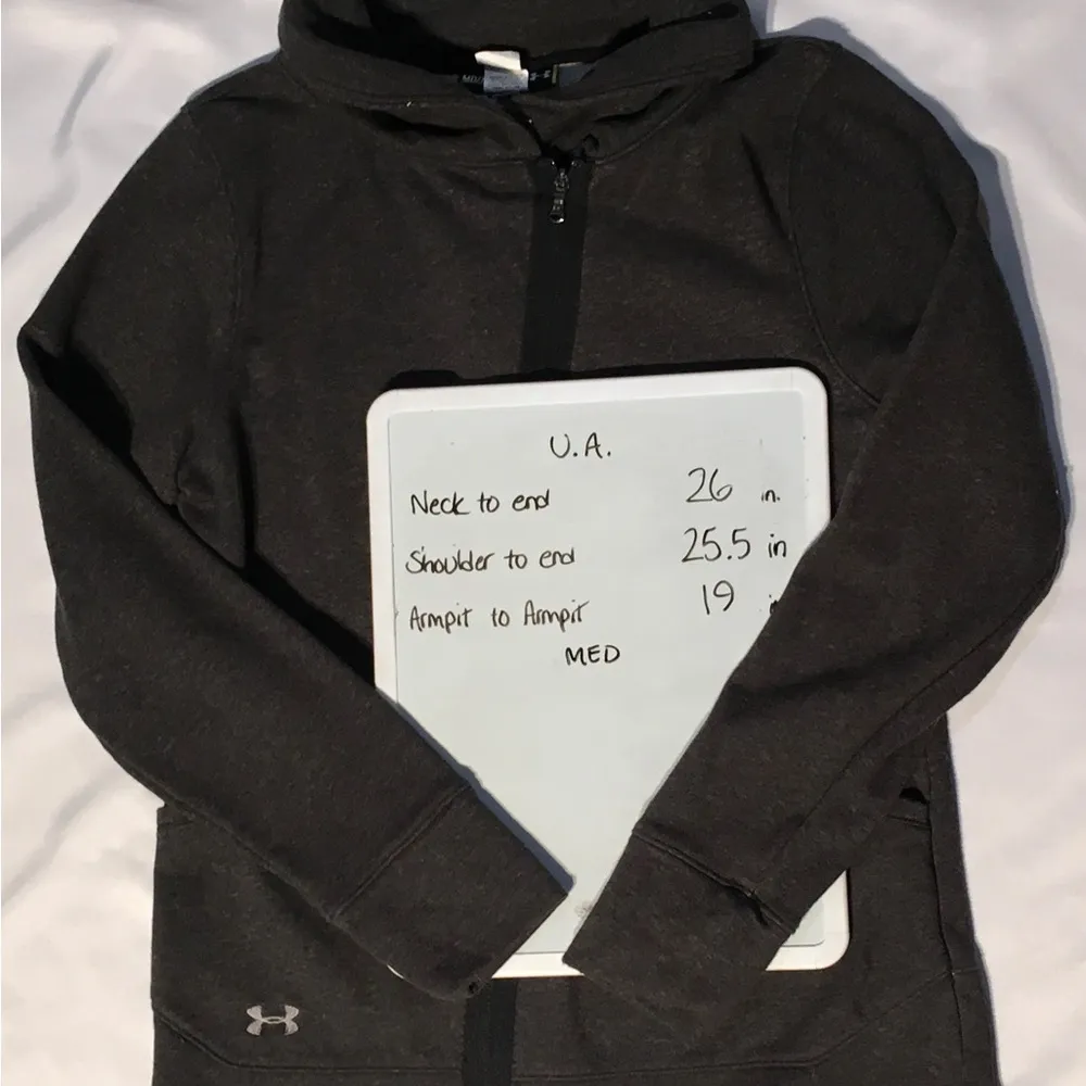 Under Armour ColdGear UA Wrap Up Full Zip - Lightweight French‎ Terry Fleece - Image 4