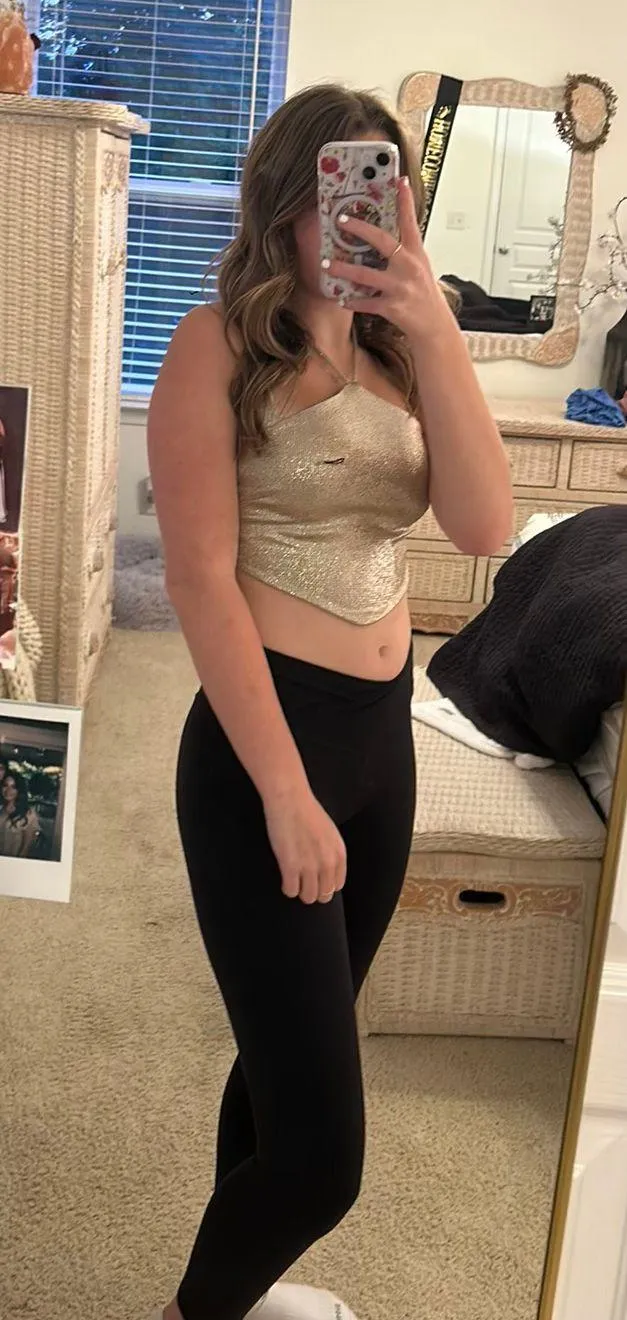 Metallic Gold Tank - Image 2