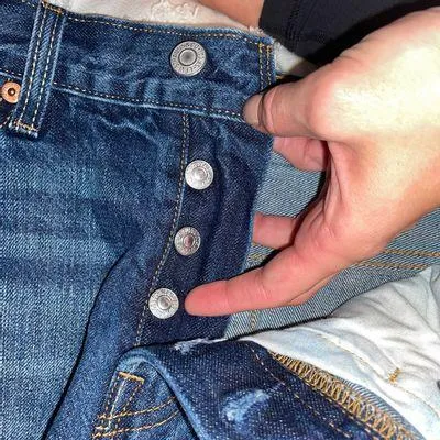 vintage denim jeans high rise shorts! - Image 6