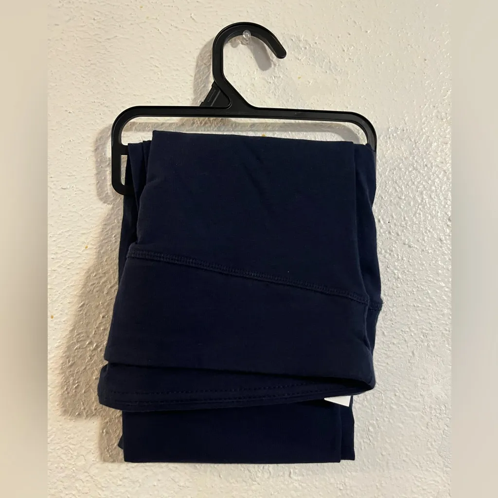 New! Time and Tru Navy High Rise Leggings Blue Size XXL - Image 3