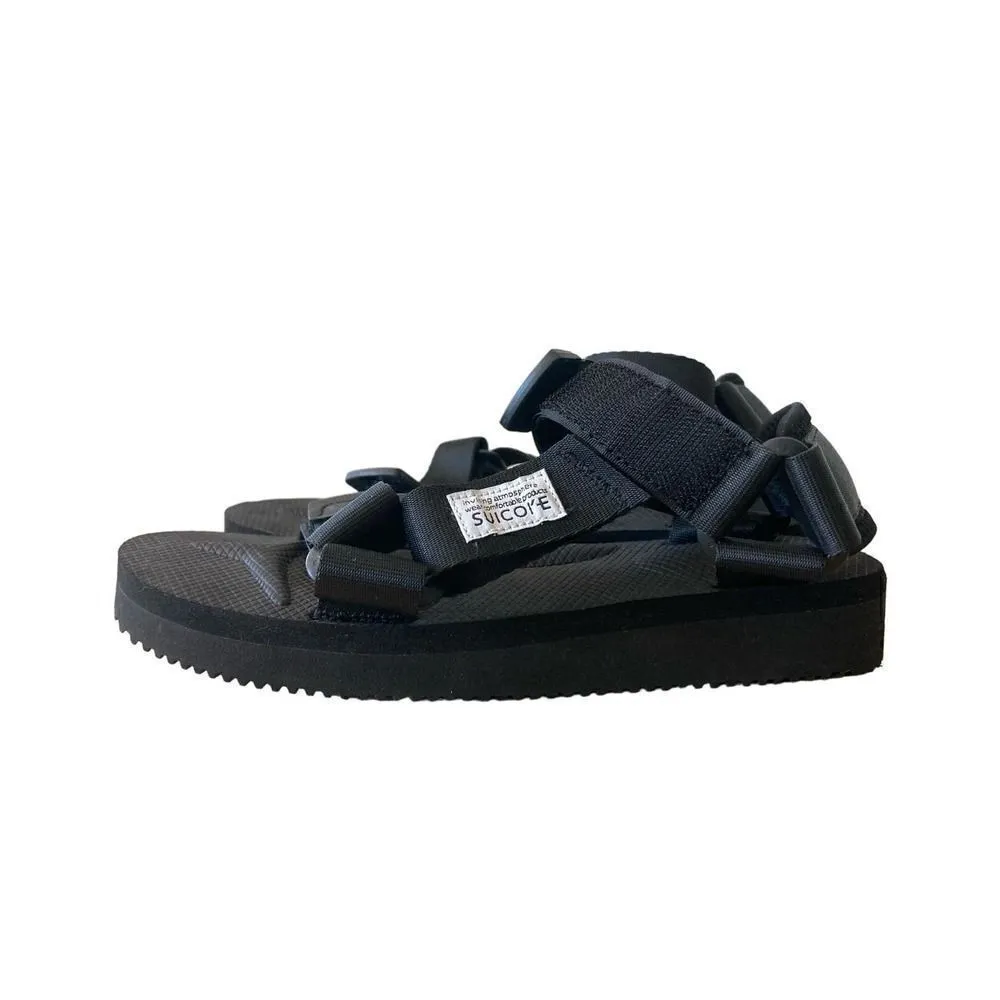 Suicoke open toe ripstop sandals Black Unisex size 5 Retails $133 - Image 6