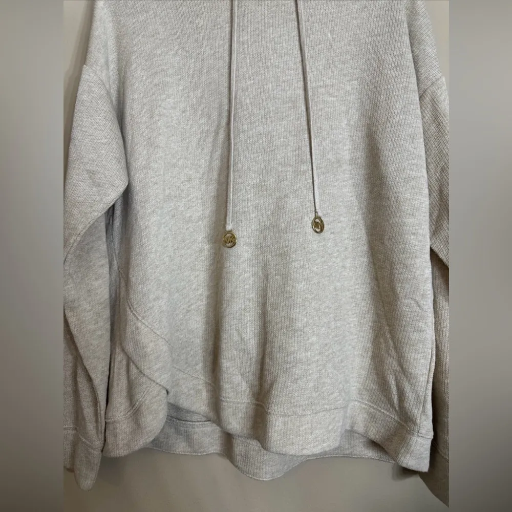 Fall Michael Michael Kors Cream knit Pullover Hoodie Sweater Womens Size M Size M - Image 2