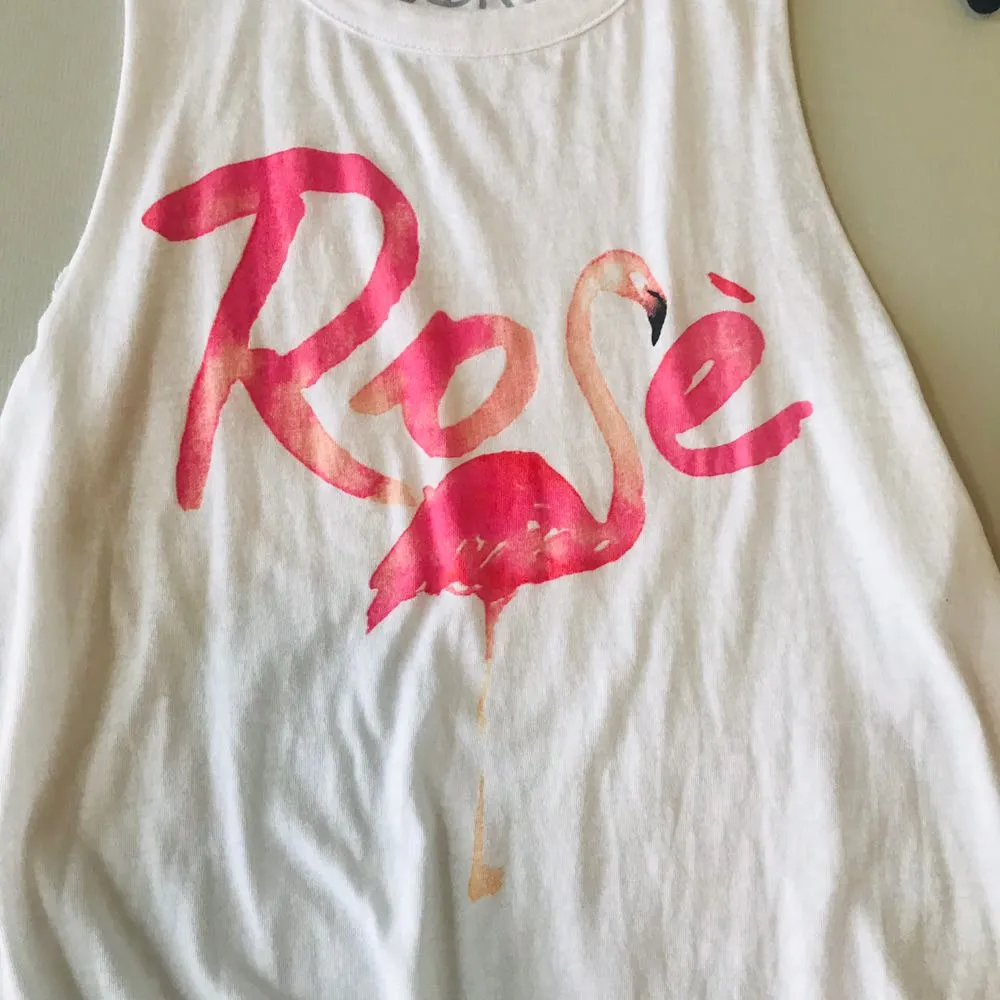 Chaser Tank Top Rose Graphic - Image 3