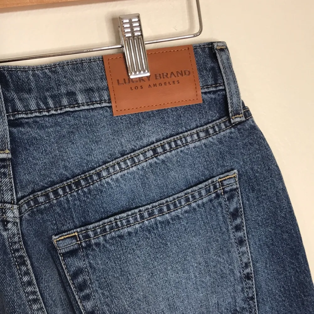 Lucky brand drew high rise mom jean ladies casual denim jeans size 8/29 ankle - Image 10