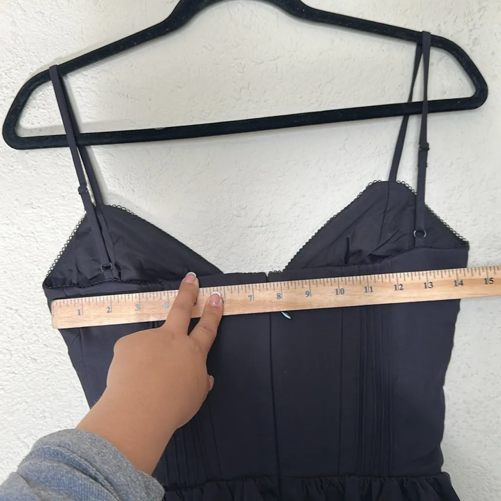 HOUSE OF CB 'Lova' Black Corset Maxi Ball Gown‎ Dress sz S NWOT - Image 7