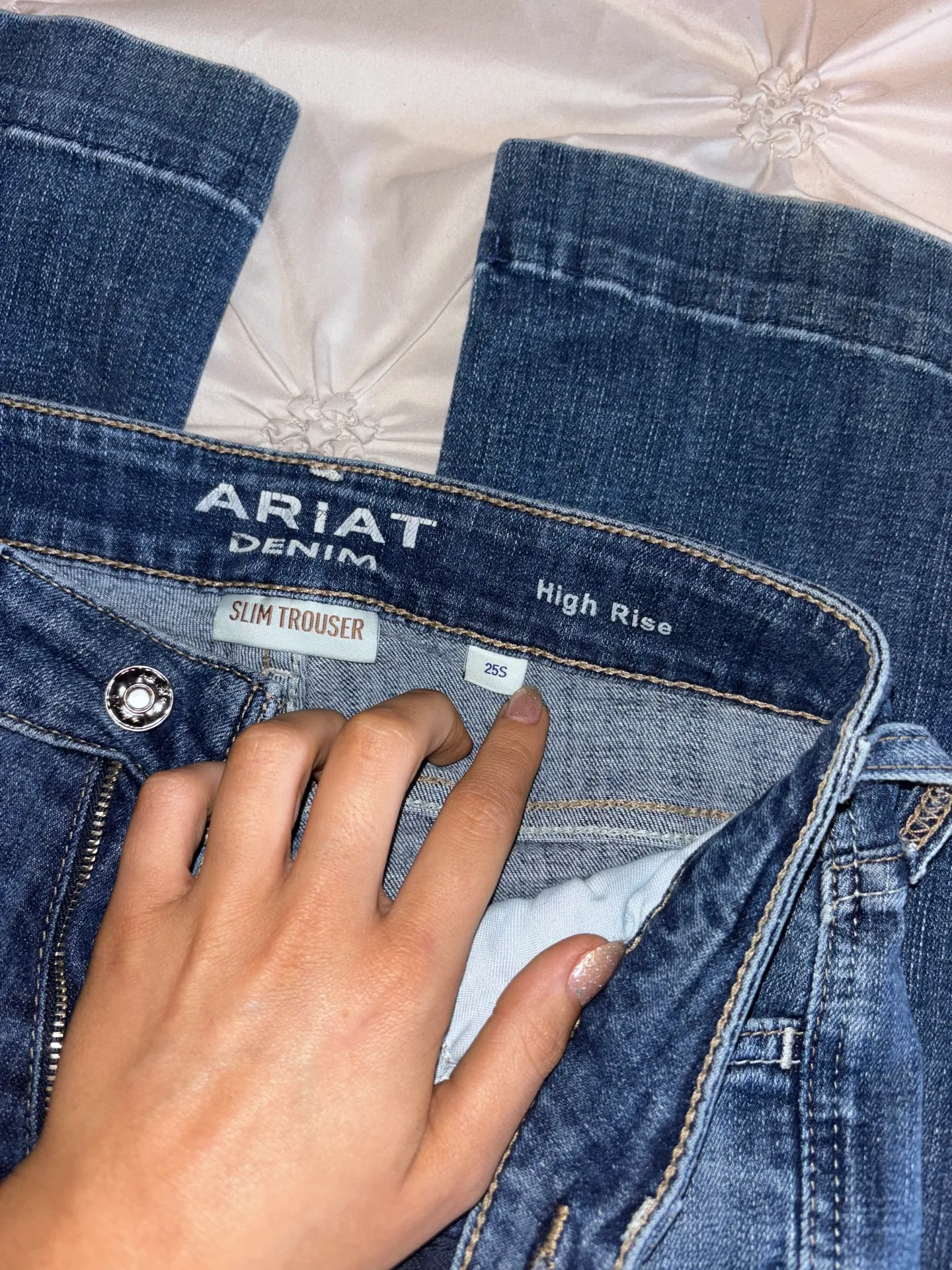 High Rise Slim Trouser - Image 3