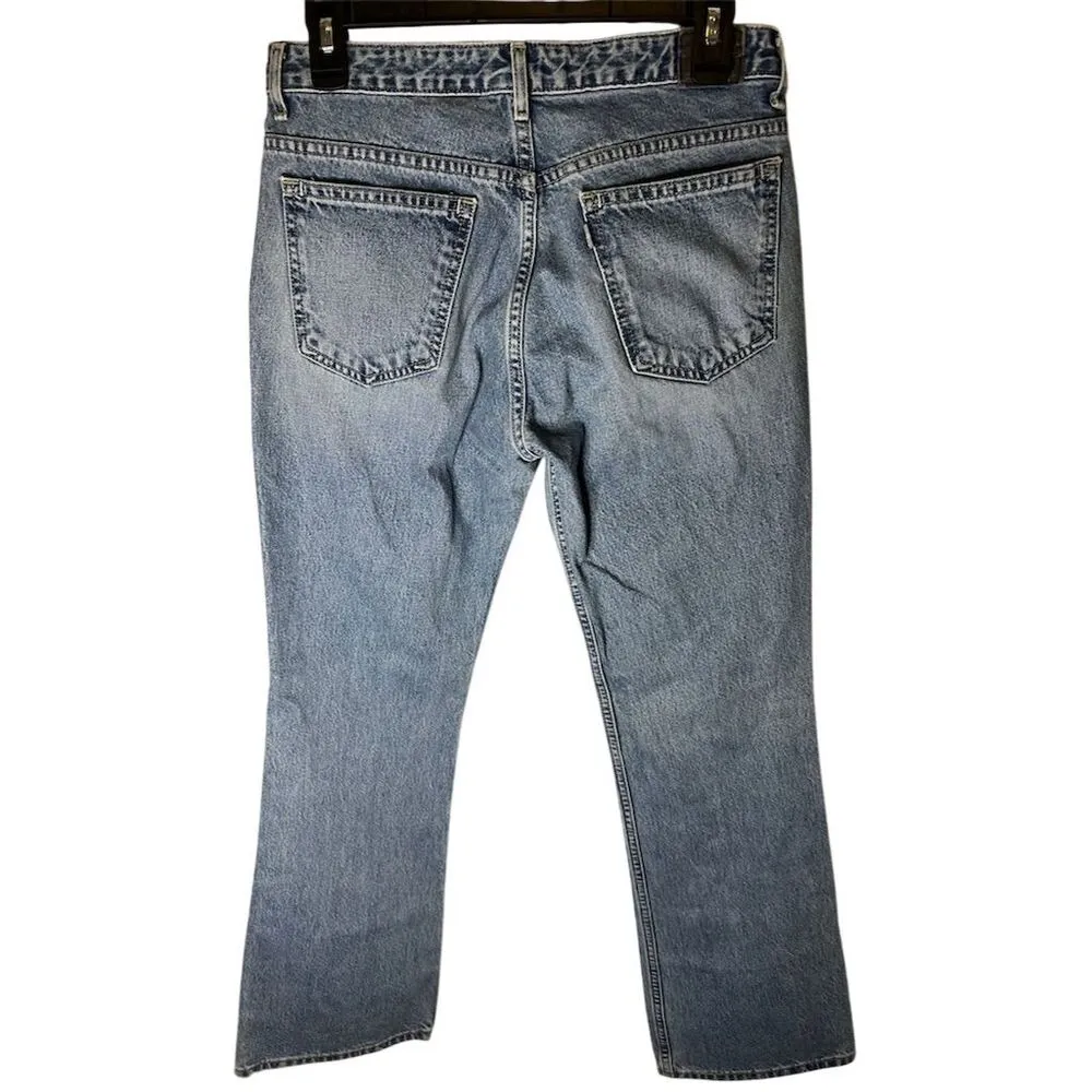 Vintage Levi's Silvertab Women's Straight Jeans Size 5 Blue Medium Wash - Image 2