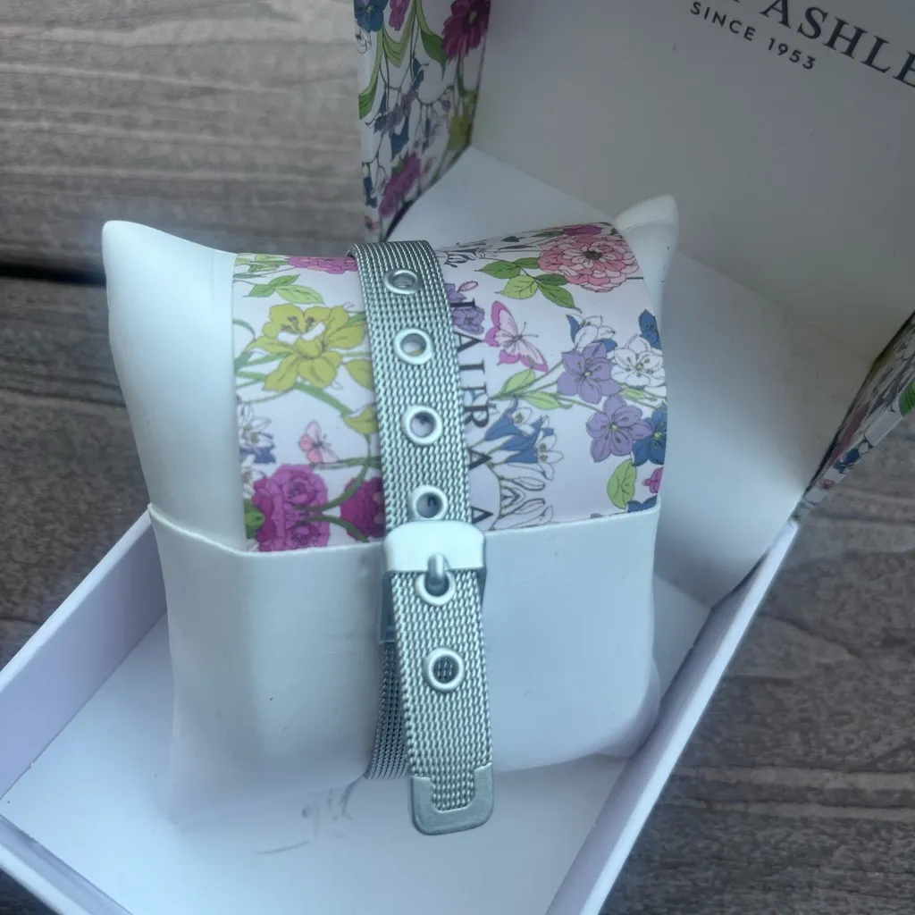 💥HP 💥 Women's Glitz Sparkle Dial Spray Silver Alloy Mesh Band Watch 36mm - Image 5