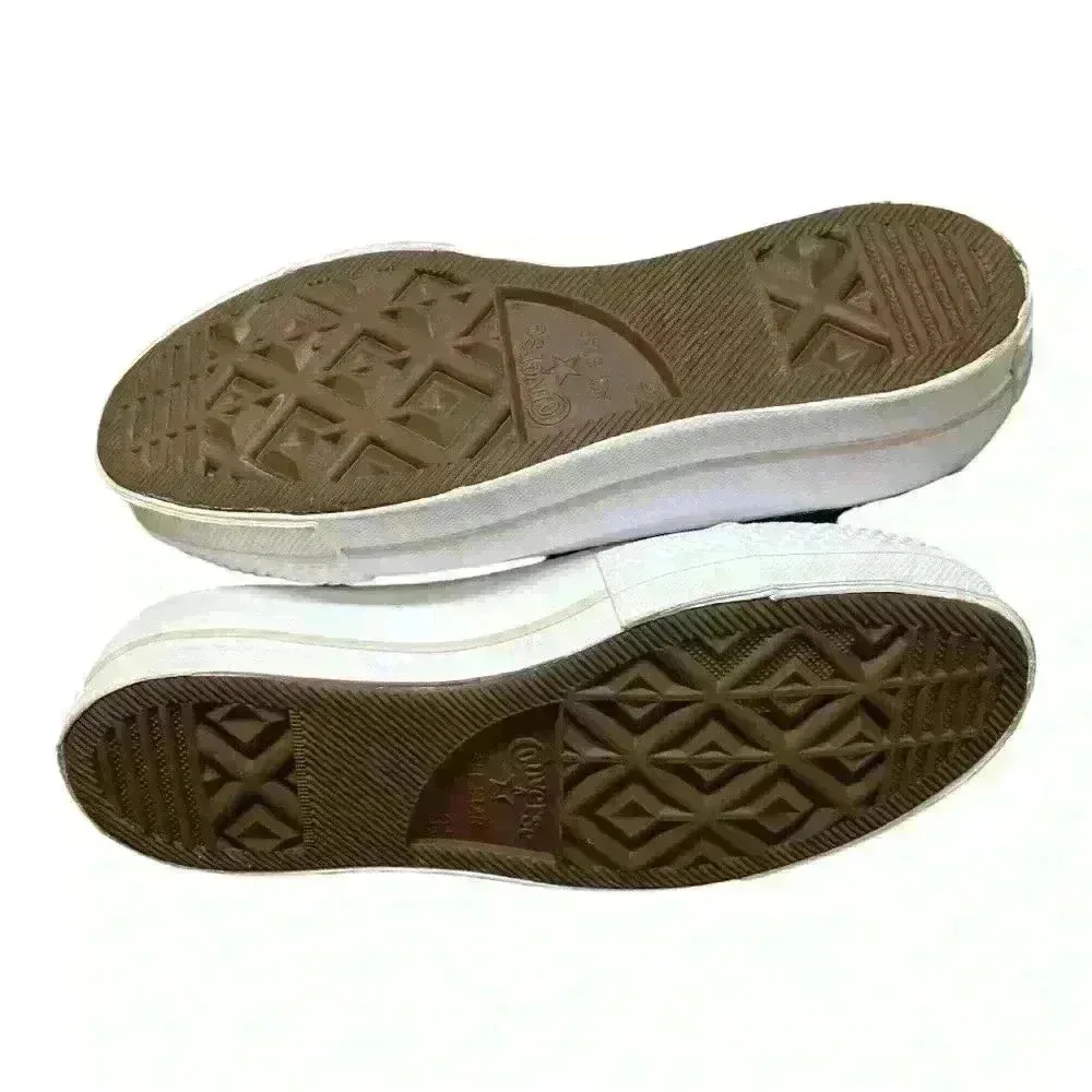 NEW NO TAGS Women's CONVERSE All Star LIFT High 'Western Embroidery' Shoes - Image 10