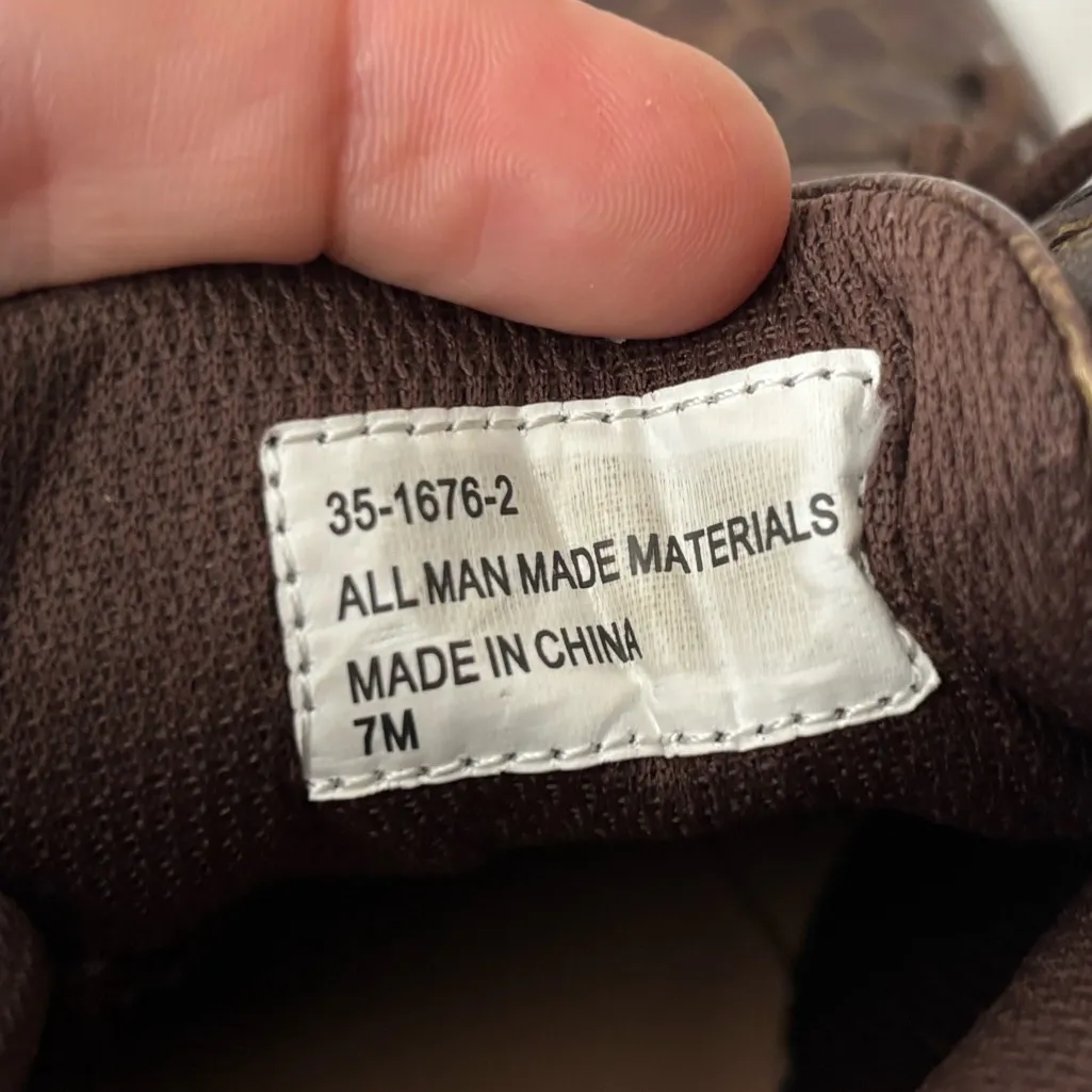 ComfortView | Crocodile skin pattern ankle booties 7m | EUC - Image 6