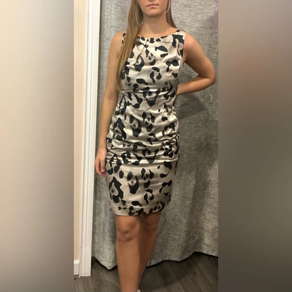 Elegant Leopard Print Dress🐆 - Image 2