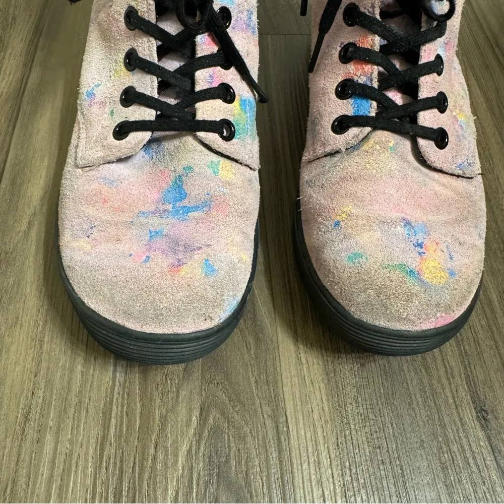 Dr. Martens  Sheridan Rainbow Burst Suede Boots - Image 5
