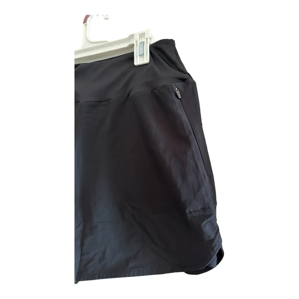 BYLT Premium Basics Black High Waisted Flow Shorts // Size M Size M - Image 6
