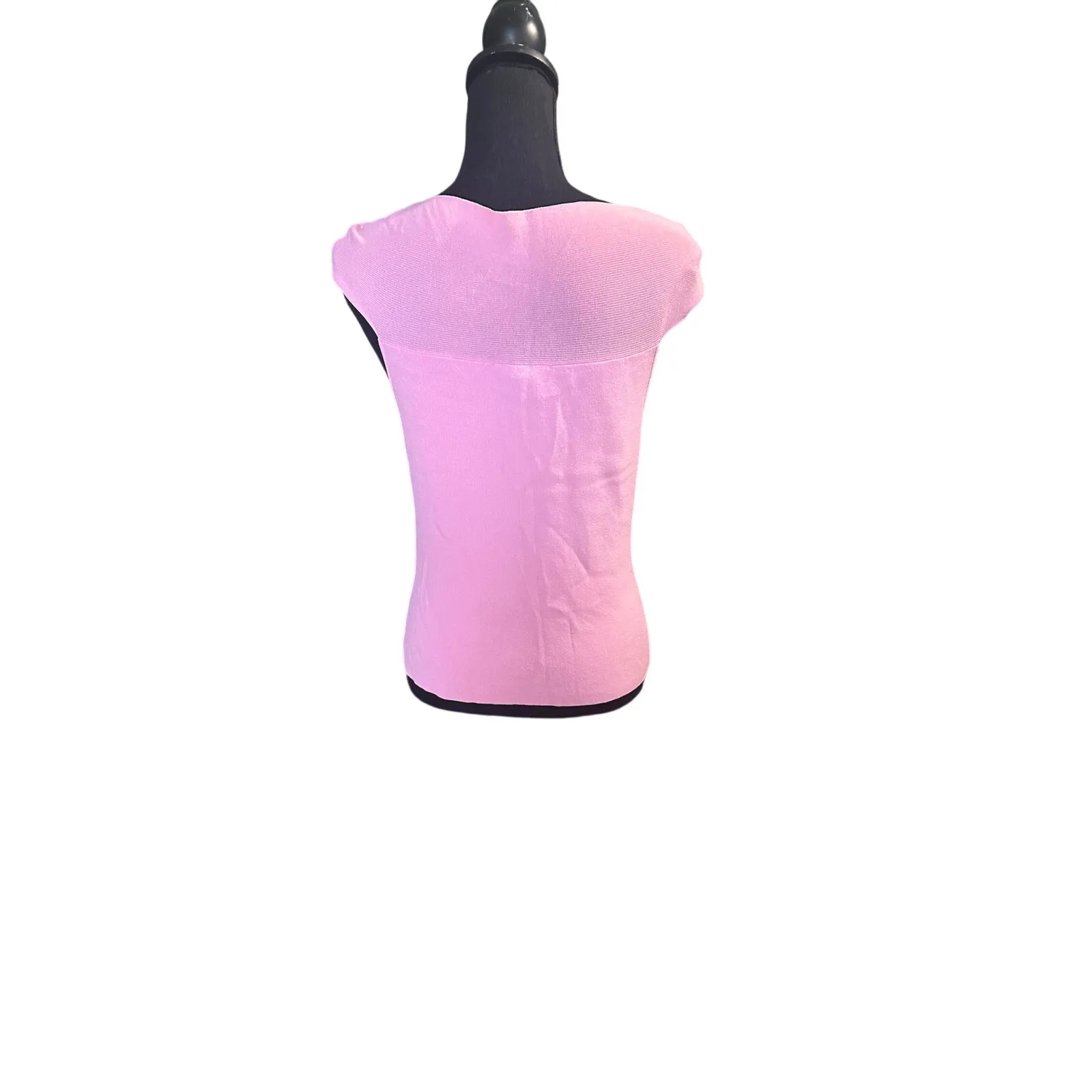 Requirements Pink Twisted Knot Blouse – Chic, Feminine, Flattering Fit - Image 5