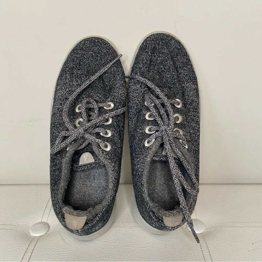 Allbirds Gray Wool Runners Size 9 Sneakers Merino Wool - Image 6