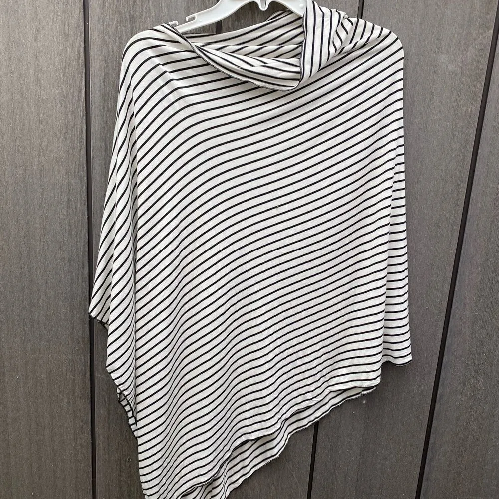 Striped Asymmetrical Nursing‎ Cape Size undefined - Image 5