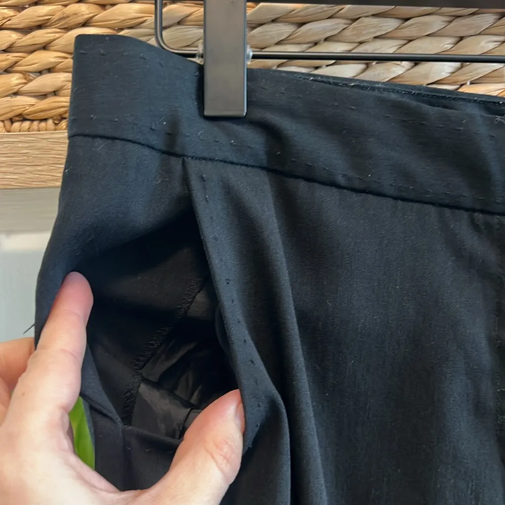 Express Vintage Editor Flare Mid-Rise Woven Dress Pant Trouser, 9/ 10 - Image 4