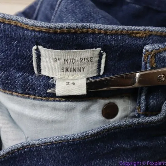 NEW Madewell 9" Mid-Rise Skinny Jeans in Orland‎ Wash: TENCEL™ Denim 24 - Image 14