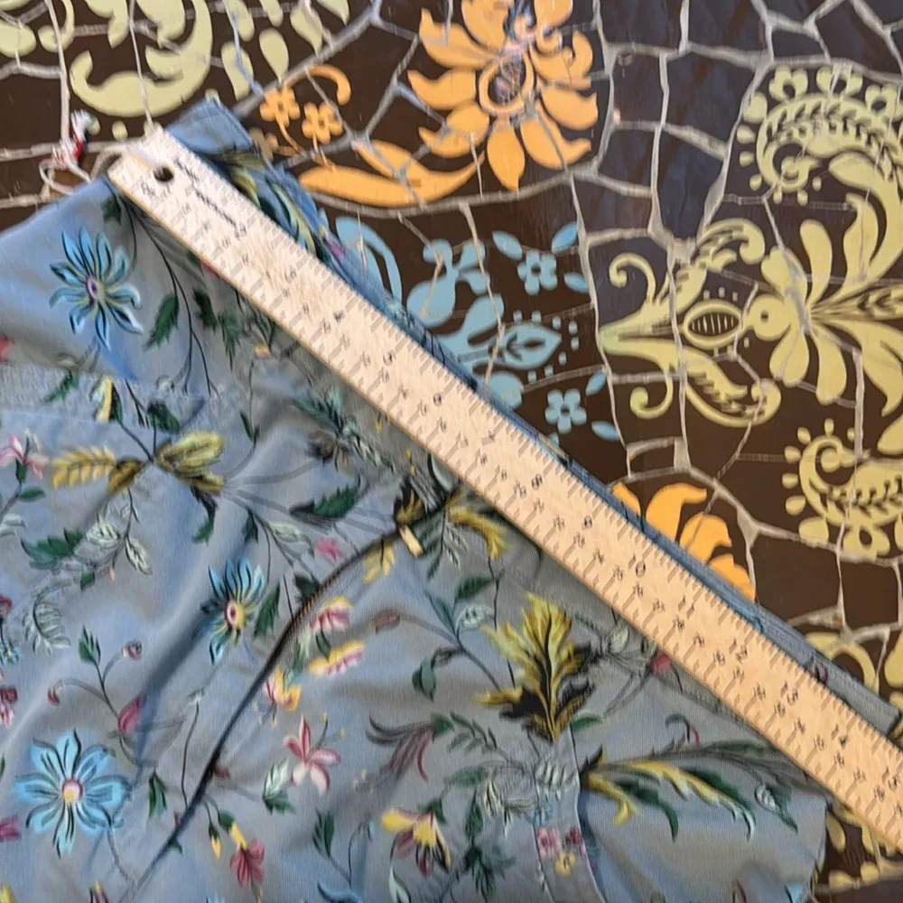 ANTHROPOLGIE GARDEN FLORAL POCKET PANTS SZ: 10 - Image 11